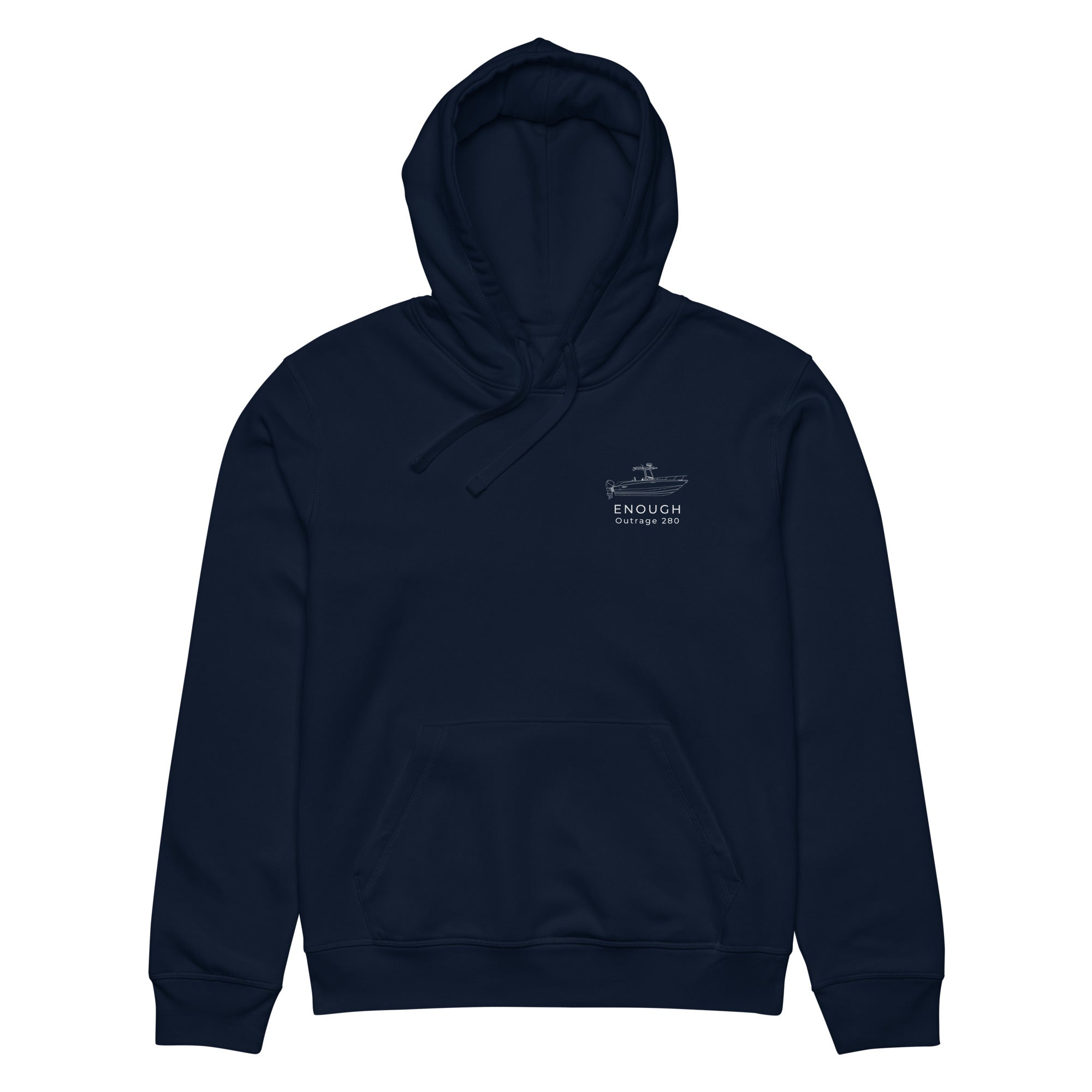 Hoodie navy front