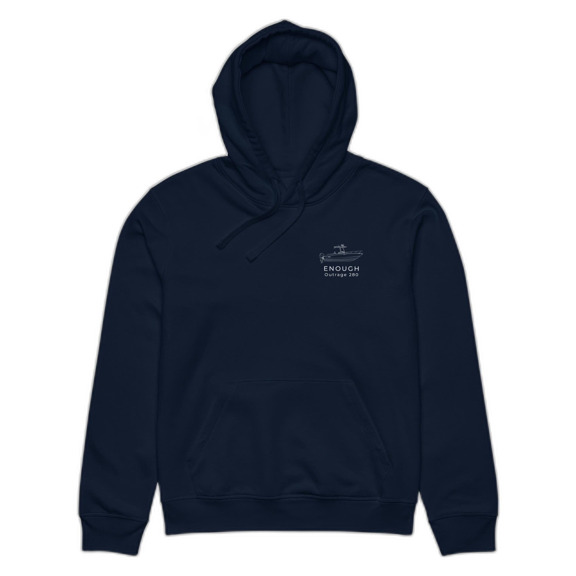 Powerboat blueprint hoodie - image 6