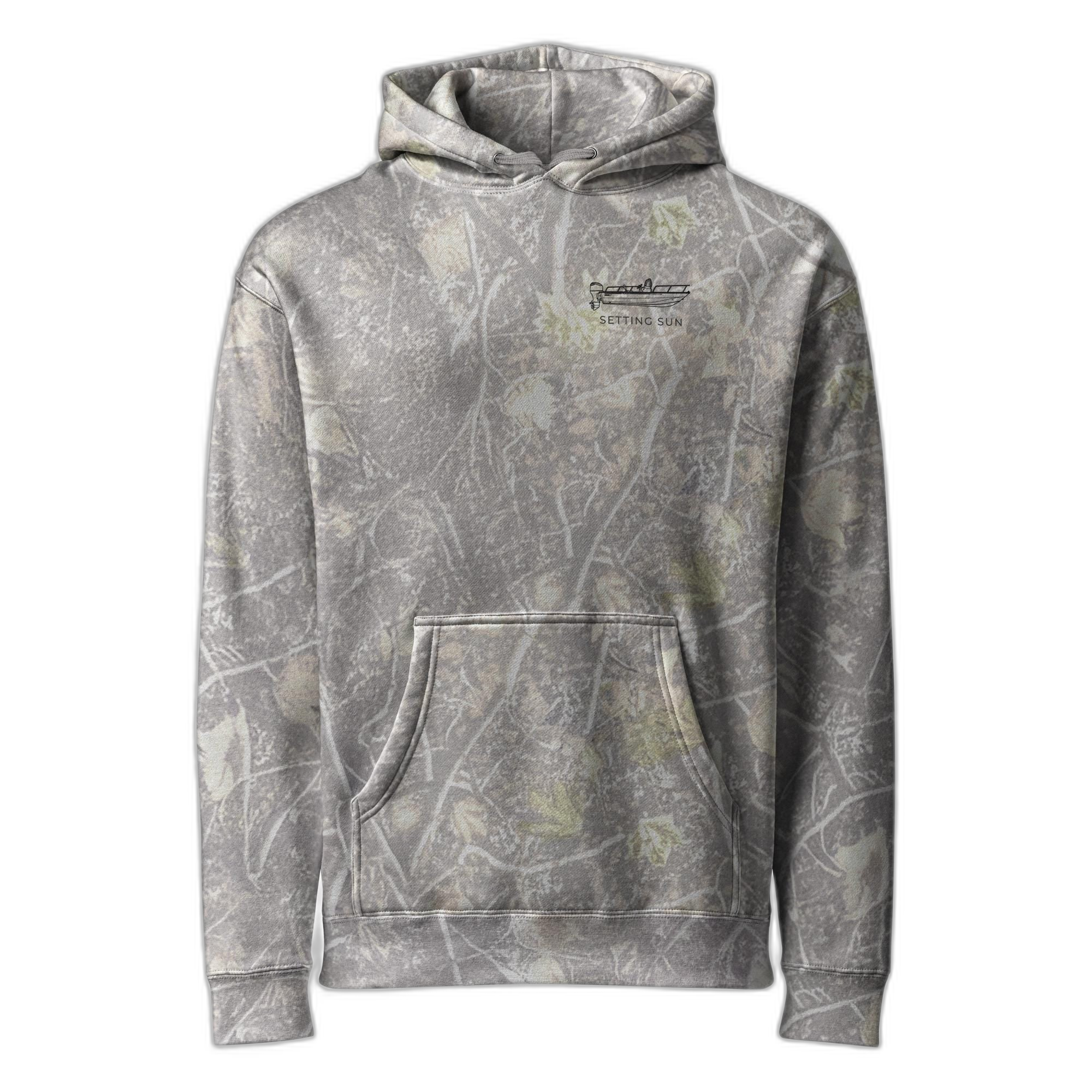 Powerboat blueprint hoodie - image 2
