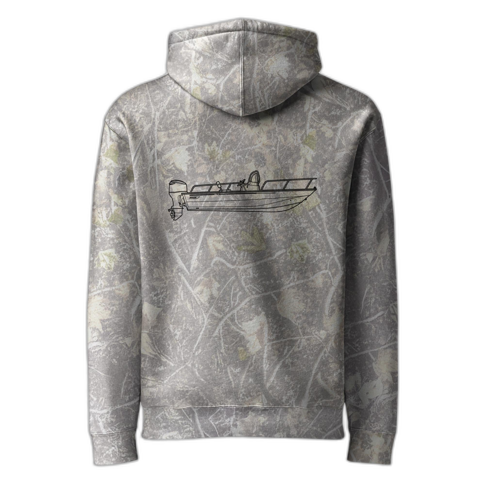 Powerboat blueprint hoodie - image 3