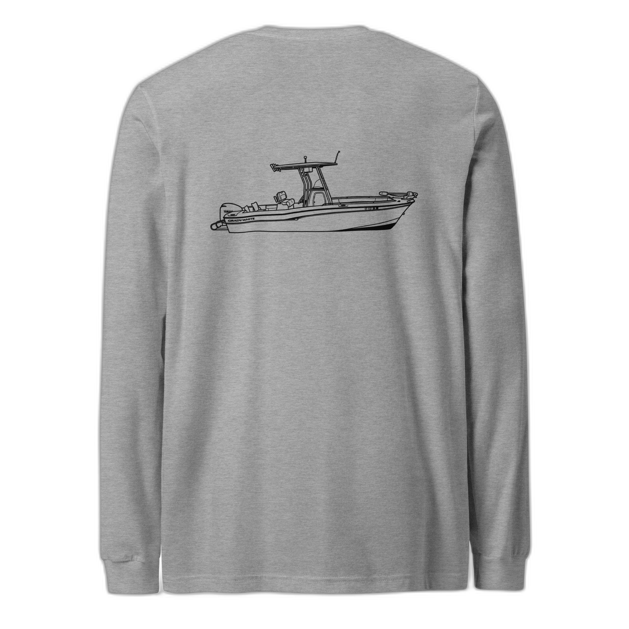 Powerboat blueprint long sleeve - image 4