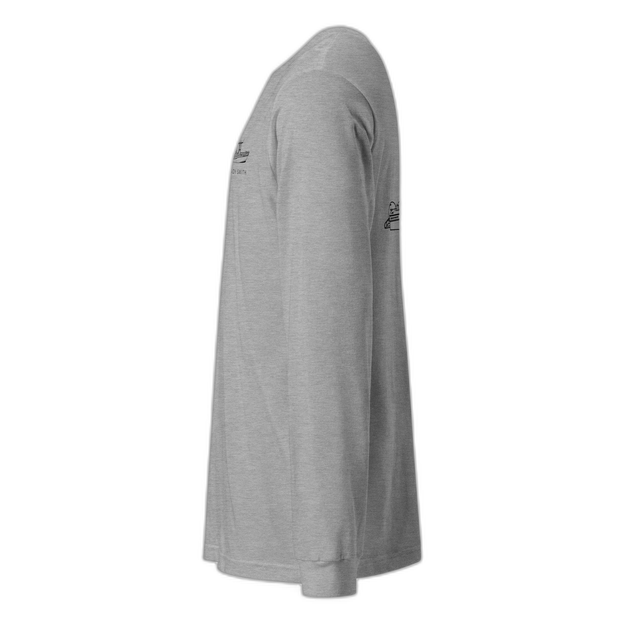Powerboat blueprint long sleeve - image 5