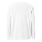 Port Long Sleeve | Custom Powerboat Shirt in White - back (blank)
