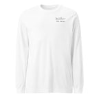 Stern Powerboat Long Sleeve Shirt in White - front design