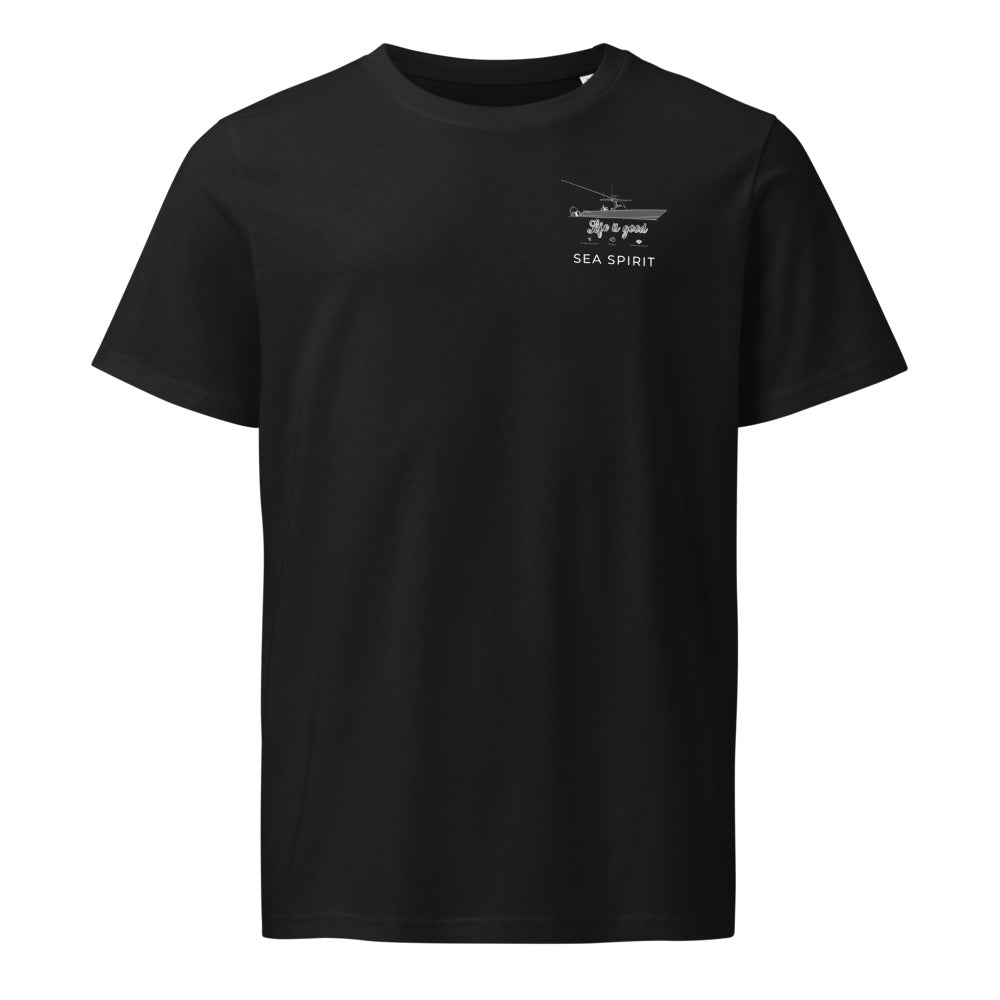 Regulator 23 powerboat shirt in Black - front design