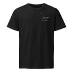 Hatteras GT59 powerboat shirt in Black - front design