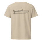 Boston Whaler 210 Montauk powerboat shirt in Desert Dust - back design