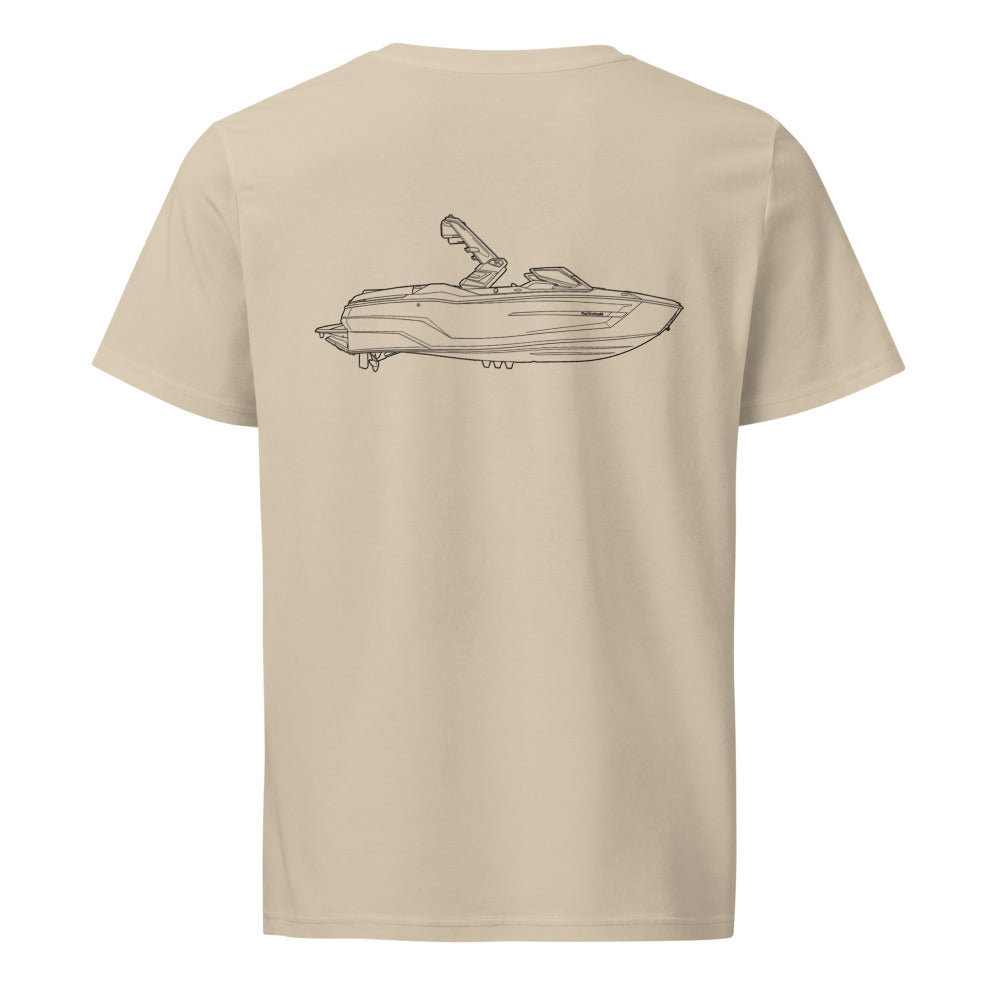 MasterCraft X24 powerboat shirt in Desert Dust - back design