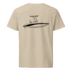 Yamaha 190FSH Sport powerboat shirt in Desert Dust - back design