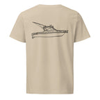 Grady-White Express 360 powerboat shirt in Desert Dust - back design