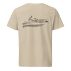 Sea Ray Sundancer 260 powerboat shirt in Desert Dust - back design