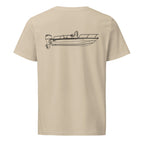 Boston Whaler 170 Dauntless powerboat shirt in Desert Dust - back design