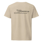 Tiara 4300 Open powerboat shirt in Desert Dust - back design