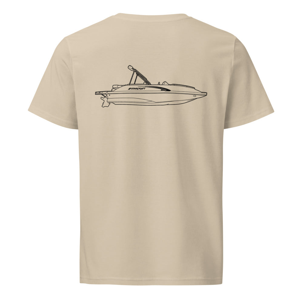 Starcraft Starstep 220 powerboat shirt in Desert Dust - back design