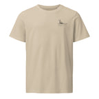 Custom powerboat technical drawing t-shirt - front