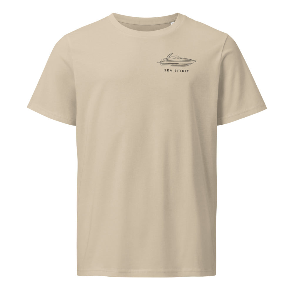 Sea Ray Sundancer 320 powerboat shirt in Desert Dust - front design