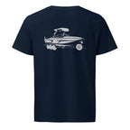 Tige RZX powerboat shirt in French Navy - back design