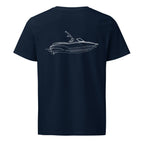 MasterCraft NXT21 powerboat shirt in French Navy - back design