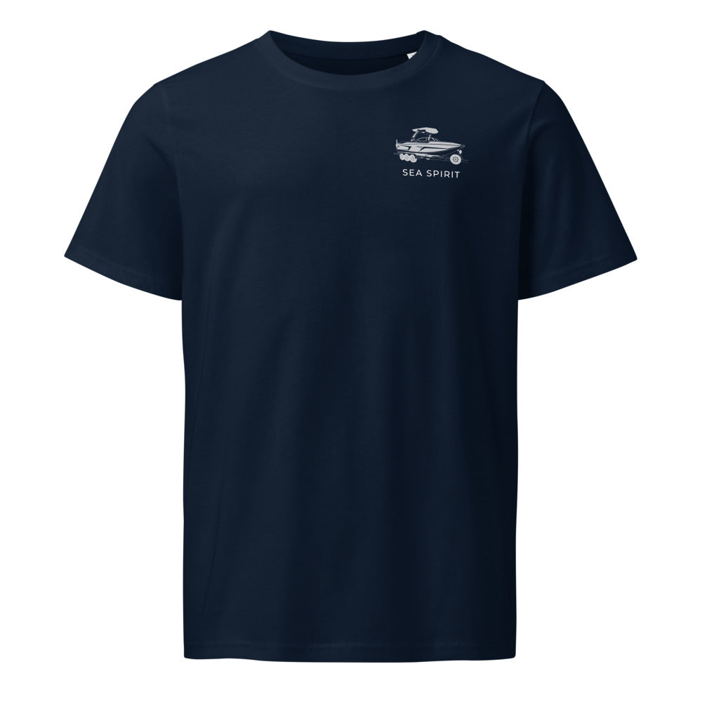 Tige RZX powerboat shirt in French Navy - front design