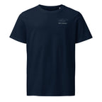 Donzi 22 Classic powerboat shirt in French Navy - front design