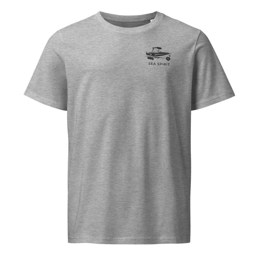 Tige RZX powerboat shirt in Heather Grey - front design