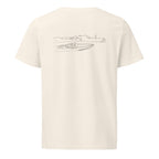 Donzi 22 Classic powerboat shirt in Natural - back design