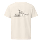 Nordhavn N60 powerboat shirt in Natural - back design