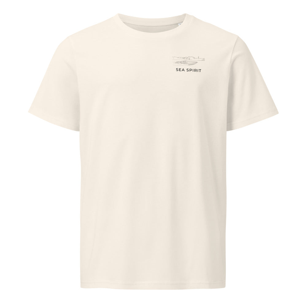 Donzi 22 Classic powerboat shirt in Natural - front design