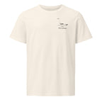 Hatteras GT59 powerboat shirt in Natural - front design