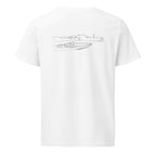Donzi 22 Classic powerboat shirt in White - back design