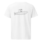 Boston Whaler 280 Outrage powerboat shirt in White - back design