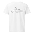 MasterCraft X24 powerboat shirt in White - back design