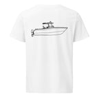 Grady-White Sailfish 282 powerboat shirt in White - back design