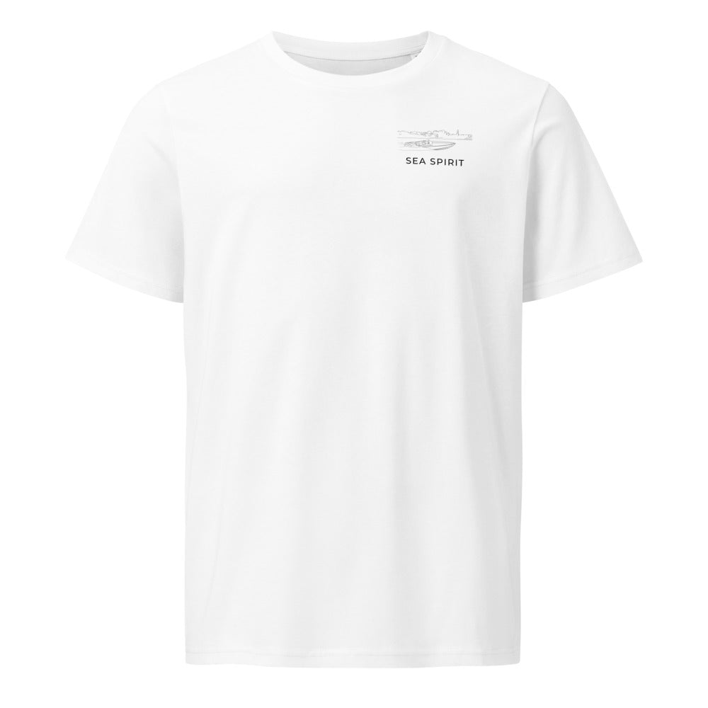 Donzi 22 Classic powerboat shirt in White - front design