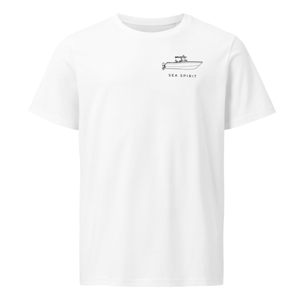 Grady-White Sailfish 282 powerboat shirt in White - front design