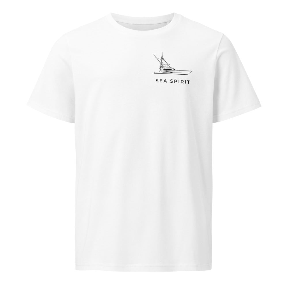 Viking 82 powerboat shirt in White - front design
