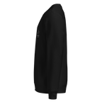 Custom powerboat blueprint sweatshirt - black left side