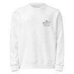 Port Sweatshirt | Custom Powerboat Sweater in White - front