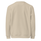 Port Sweatshirt | Custom Powerboat Sweater in Desert Dust - back (blank)