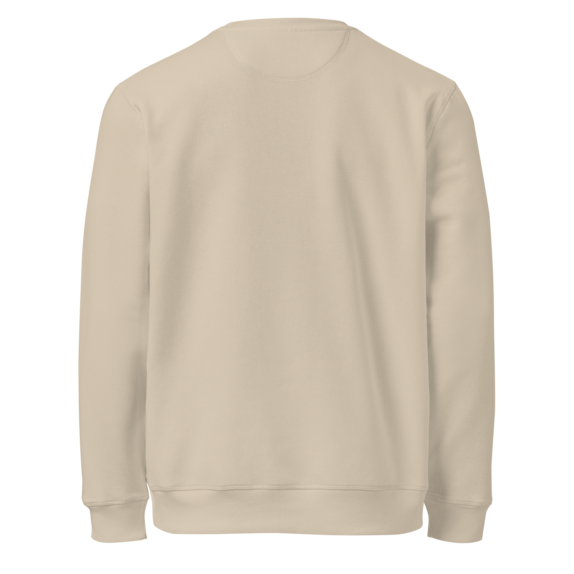 Port Sweatshirt | Custom Powerboat Sweater in Desert Dust - back (blank)