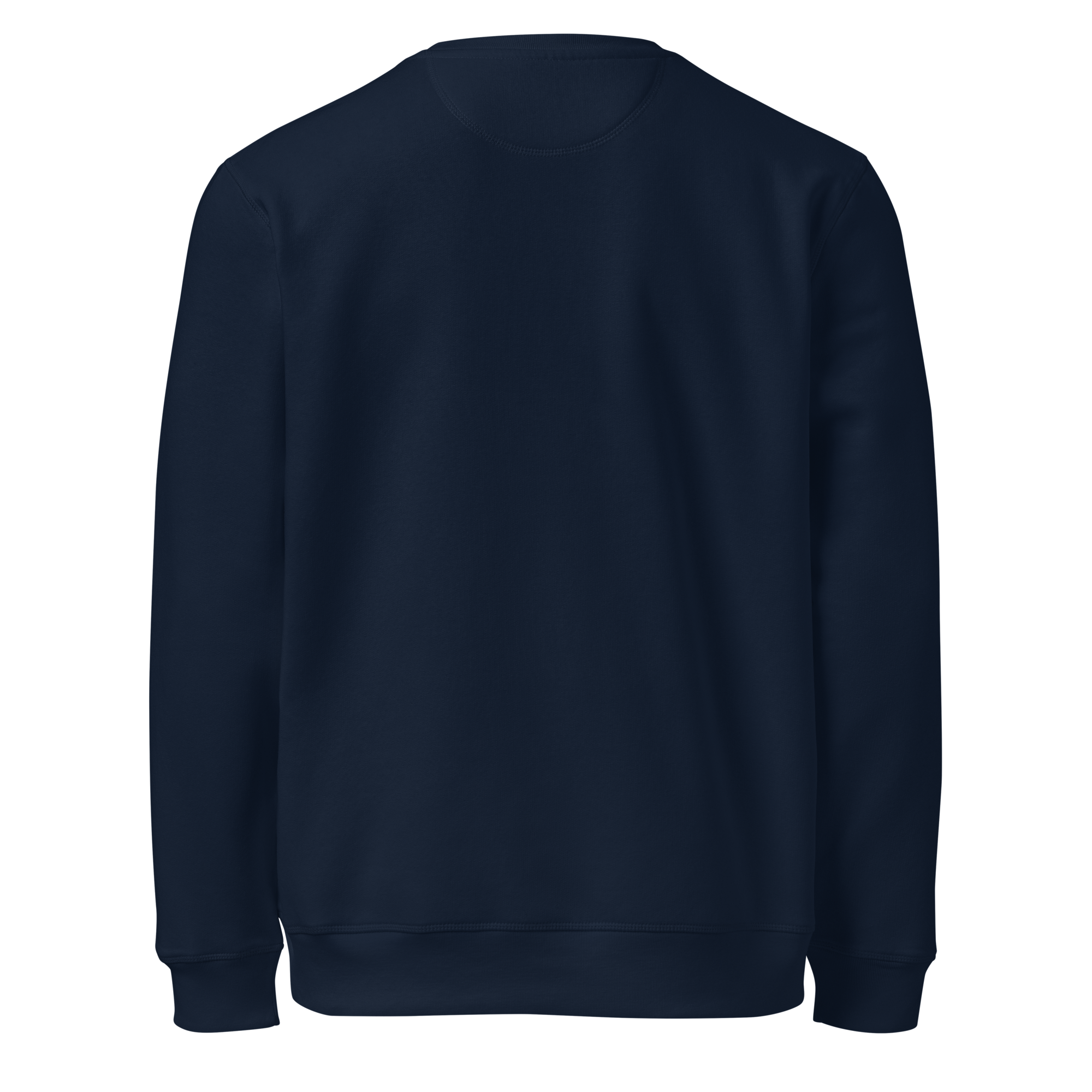 Port Sweatshirt | Custom Powerboat Sweater in French Navy - back (blank)