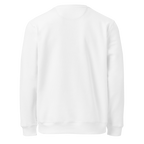 Port Sweatshirt | Custom Powerboat Sweater in White - back (blank)